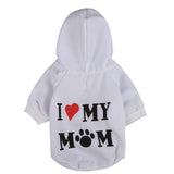 I LOVE MOM Pet Coat