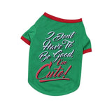 Red Pet Christmas Costume